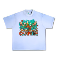 Grape Ice life is better by the campfire Urban Heavy Tee - AdoDesignShop