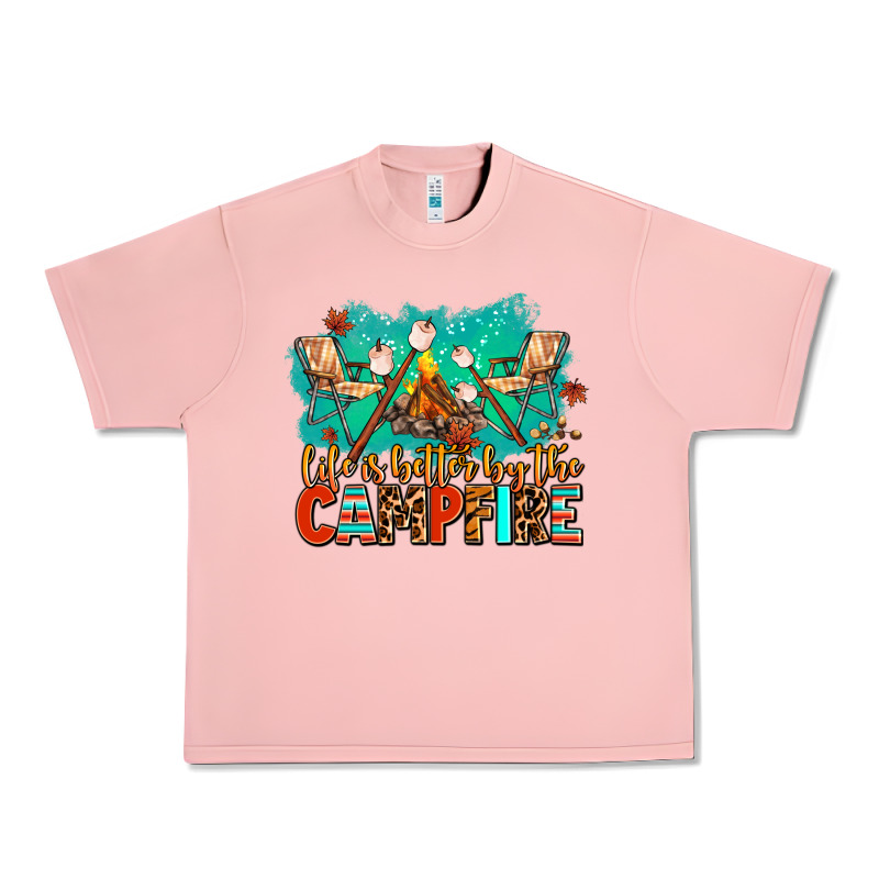Life Is Better By The Campfire Urban Heavy Tee by AdoDesignShop | Teevron