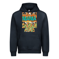 Navy Western Mama can cooler Mother's Day Urban Hoodie - HowdyJamesFarm