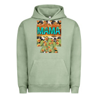 Pigment Oil Green Western Mama can cooler Mother's Day Urban Hoodie - HowdyJamesFarm