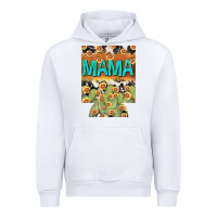 White Western Mama can cooler Mother's Day Urban Hoodie - HowdyJamesFarm