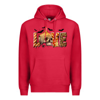 Cardinal Halloween Love Premium Hoodie - texasbilliewilder