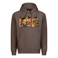 Coffee Halloween Love Premium Hoodie - texasbilliewilder