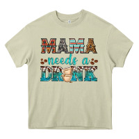 Mossy mama needs a drink Heavy Core Tee - texasbilliewilder