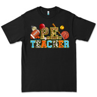 Black p.e. teacher Premium Tee - Zillion Design Studio