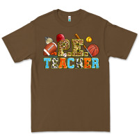 Cacao p.e. teacher Premium Tee - Zillion Design Studio