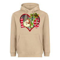 Mushroom Love Christmas Santa Heavyweight Hoodie - Bettercallsaul