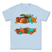 Dusty Blue custom pumpkin name Classic Tee - NancyCooperArtShop