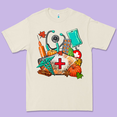 Nurse  And Fall Premium Tee Designed By Adodesignshop