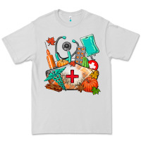 Dove Grey nurse  and fall Premium Tee - AdoDesignShop