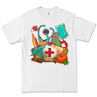 White nurse  and fall Premium Tee - AdoDesignShop