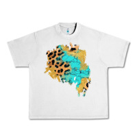 Lunar Rock glitter leopard turquoise patch Urban Heavy Tee - AdoDesignShop