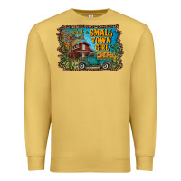 Antique Gold just a small town girl Premium Sweatshirt - RanaPortraitStore