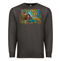 Smoke just a small town girl Premium Sweatshirt - RanaPortraitStore