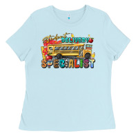 Baby Blue student delivery specialist Ladies Tee - texasbilliewilder