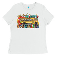 White student delivery specialist Ladies Tee - texasbilliewilder