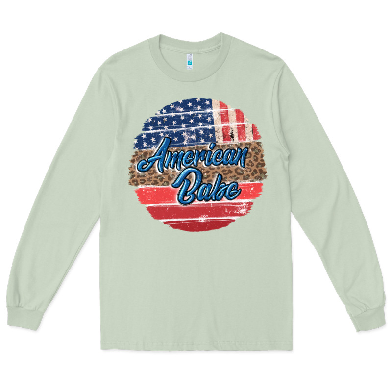 Leopard Merica Long Sleeve Tee by MaliasSmallBusiness | Teevron