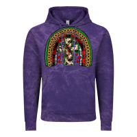 Cloud Purple cross rainbow Vintage Hoodie - JahusDesignShop
