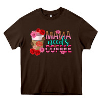 Chocolate Brown mama needs coffee mothers day Heavy Core Tee - texasbilliewilder