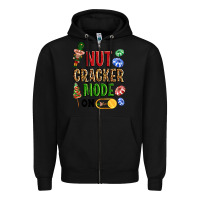 Black Nutcracker mode on Zipper Hoodie - NancyCooperArtShop