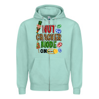 Seafoam Nutcracker mode on Zipper Hoodie - NancyCooperArtShop