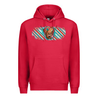 Cardinal cow floral Premium Hoodie - JahusDesignShop