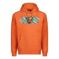 Carrot cow floral Premium Hoodie - JahusDesignShop