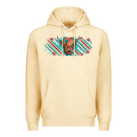 Pina Colada cow floral Premium Hoodie - JahusDesignShop
