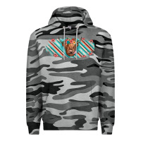 Slate Camo cow floral Premium Hoodie - JahusDesignShop