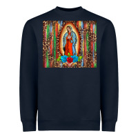 Our Lady Of Guadalupe Serape Heavyweight Sweatshirt | Teevron
