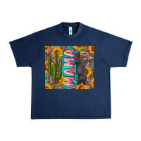 Navy western mama with baby bear Urban Heavy Tee - Artiststas