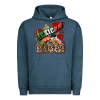 Pigment Midnight Navy Mexican mom Urban Hoodie - HowdyJamesFarm