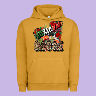 Mexican Mom Urban Hoodie Designed By Howdyjamesfarm