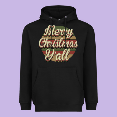 Merry Christmas Y'all Heavyweight Hoodie Designed By Bettercallsaul
