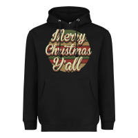 Black Merry Christmas Y'all Heavyweight Hoodie - Bettercallsaul