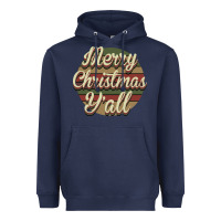 Navy Merry Christmas Y'all Heavyweight Hoodie - Bettercallsaul