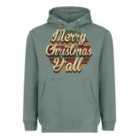 Sage Merry Christmas Y'all Heavyweight Hoodie - Bettercallsaul