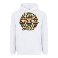 White Merry Christmas Y'all Heavyweight Hoodie - Bettercallsaul