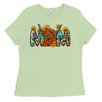 Matcha mom cow Ladies Tee - Zillion Design Studio