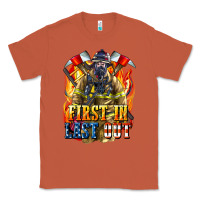 Copper First In last Out American Firefighter Classic Tee - LillyAllenDesigns