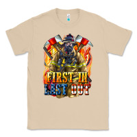 Mushroom First In last Out American Firefighter Classic Tee - LillyAllenDesigns