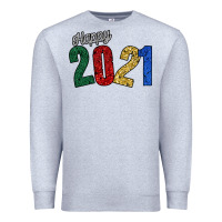 Heather Grey Happy 2021 Premium Sweatshirt - Bettercallsaul