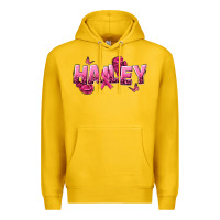 Lemon Personalized Pink Cancer Themed Name Premium Hoodie - NancyCooperArtShop