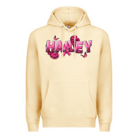 Pina Colada Personalized Pink Cancer Themed Name Premium Hoodie - NancyCooperArtShop