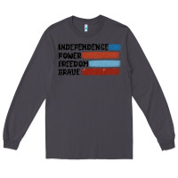 Smoke indepence power freedom brave Long Sleeve Tee - MaliasSmallBusiness