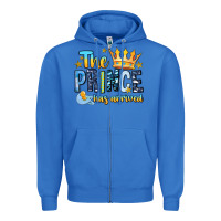 True Royal The Prince Has Arrived Zipper Hoodie - MaliasSmallBusiness