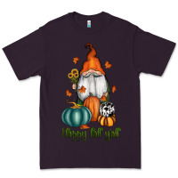 Plum happy fall y'all gnome Premium Tee - RanaPortraitStore