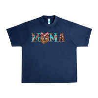 Navy mama with bear Urban Heavy Tee - Artiststas