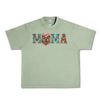 Oil Green mama with bear Urban Heavy Tee - Artiststas