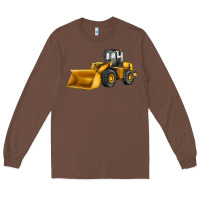 Chestnut bulldozer Long Sleeve Tee - JahusDesignShop